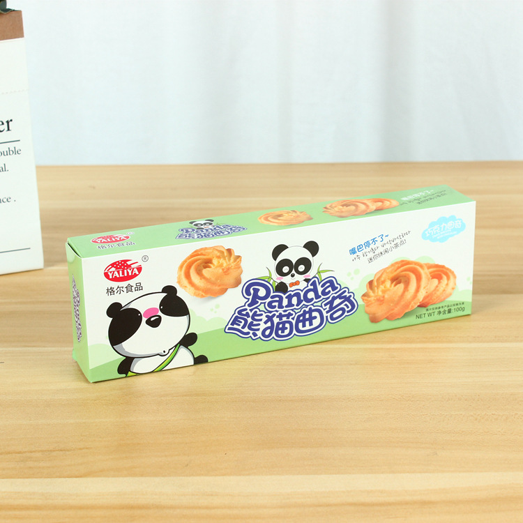 熊猫曲奇饼干包装盒